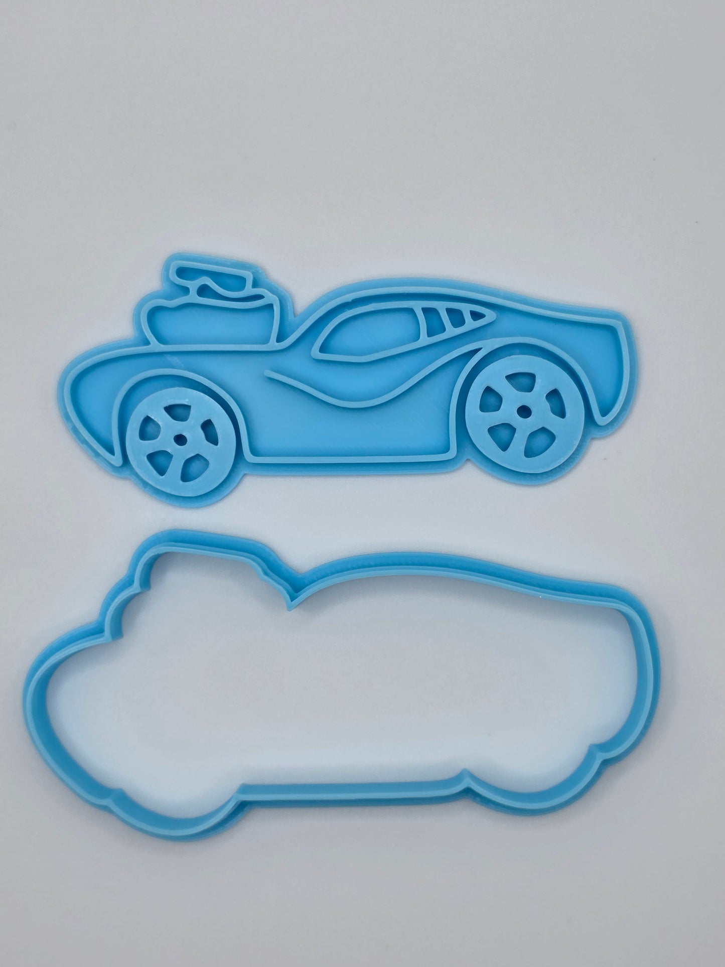 Hot Wheels Cookie Cutter & Stamp