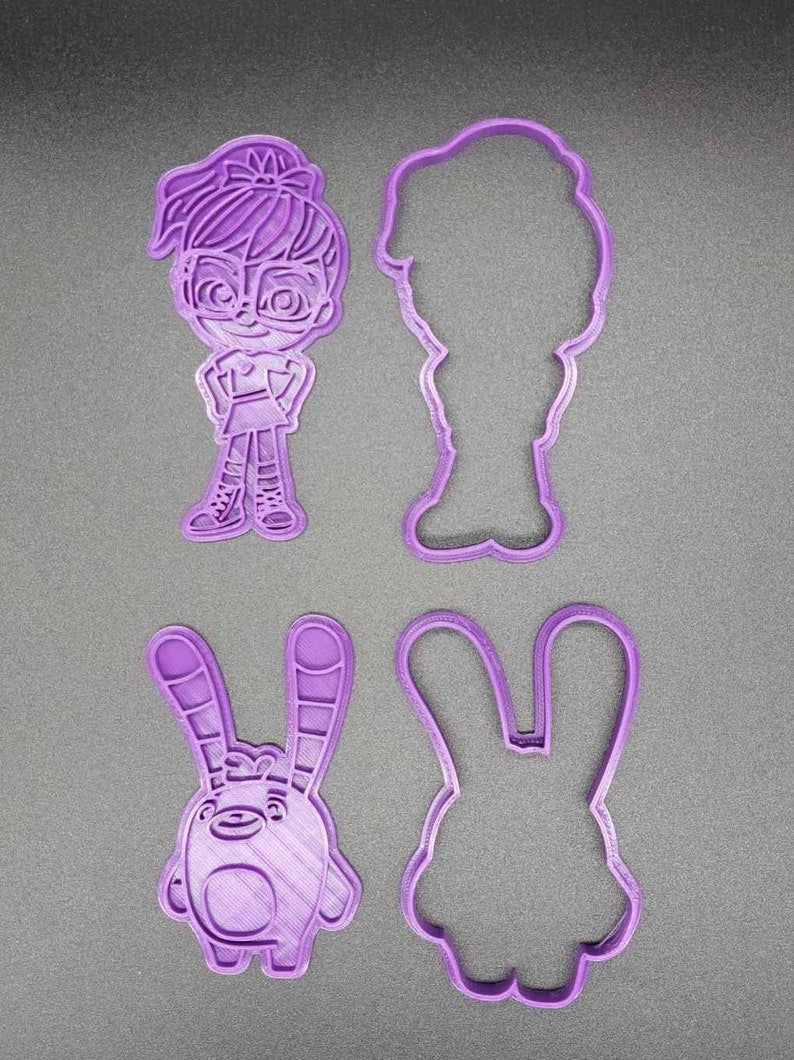 Abby Hatcher Cookie Cutter & Stamp