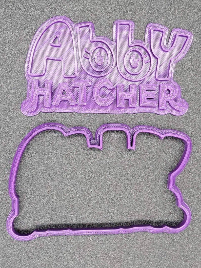Abby Hatcher Cookie Cutter & Stamp