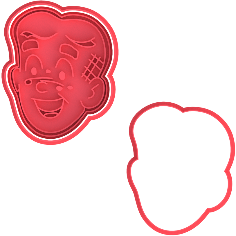 Archie Riverdale Cookie Cutter & Stamp