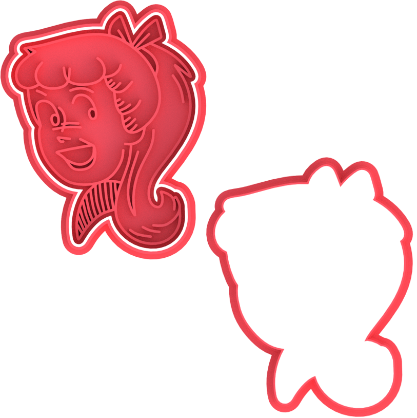 Archie Riverdale Cookie Cutter & Stamp