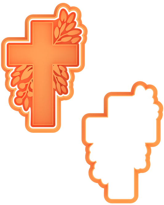 Holy Cross Cookie Cutter & Stamp