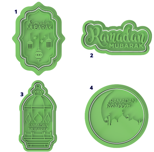 Ramadan Cookie Cutters & Stamps