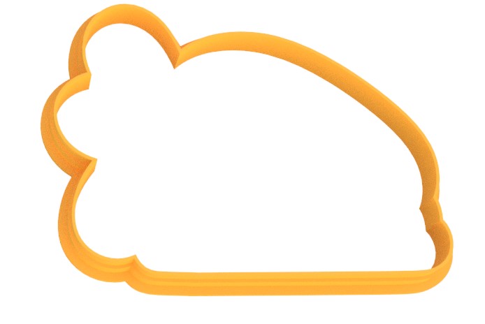 Carrot House Easter Cookie Cutter & Stamp