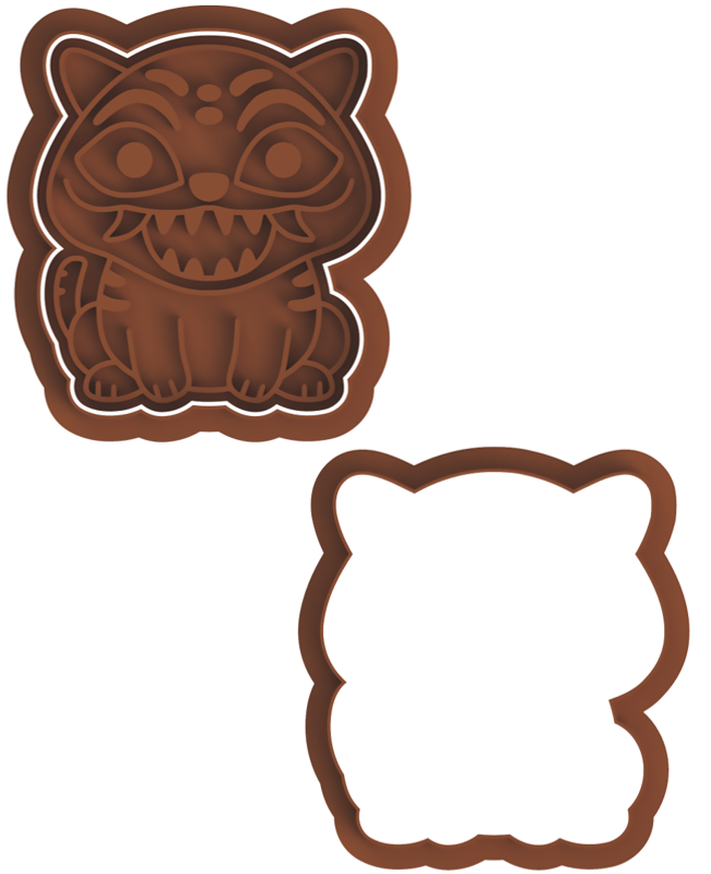 Kpop Demon Hunters Cookie Cutter & Stamp