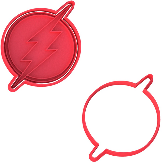 The Flash Cookie Cutter & Stamp