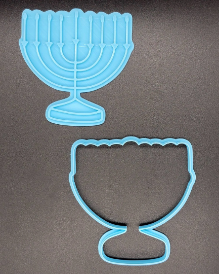 Hanukkah Cookie Cutter & Stamp