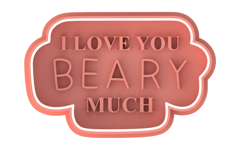 Valentine's Day Cookie Cutter & Stamp