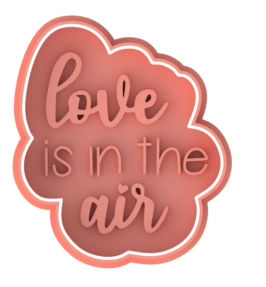 Valentine's Day Cookie Cutter & Stamp