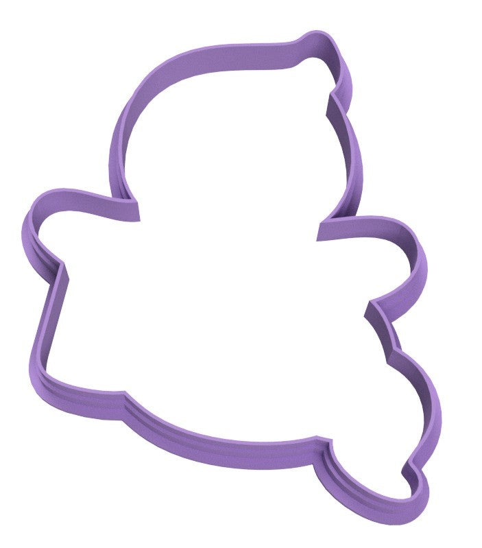 Cute Ghost Boo Cookie Cutter & Stamp
