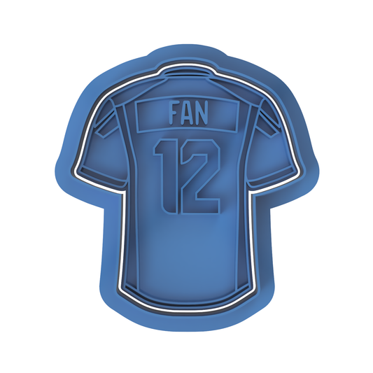 SportsJersey Cookie Cutter & Stamp