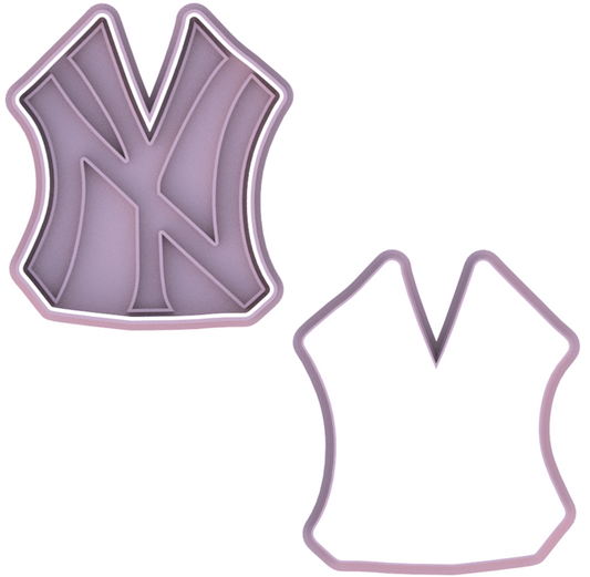 New York Yankees Cookie Cutter & Stamp