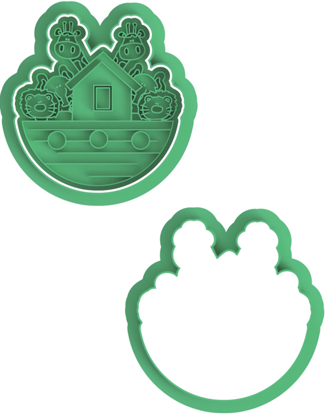 Noah's Ark Cookie Cutters & Stamps