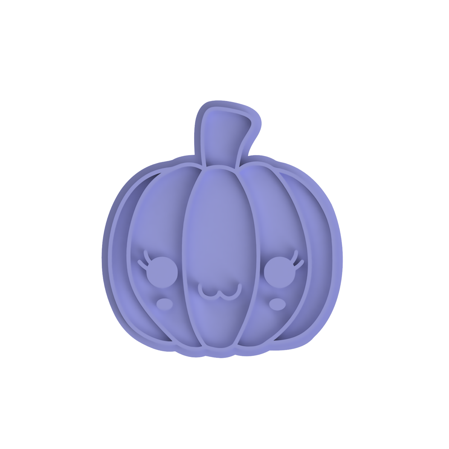 Halloween Cute Pumpkin Cookie Cutter & Stamp