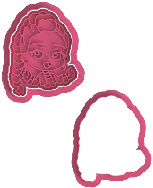 Kpop Demon Hunters Cookie Cutter & Stamp