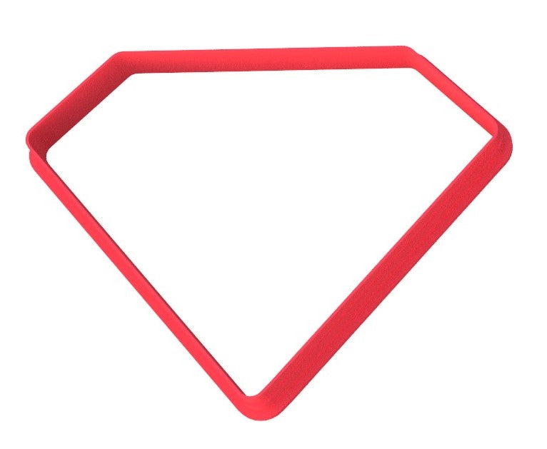 Superman Cookie Cutter & Stamp