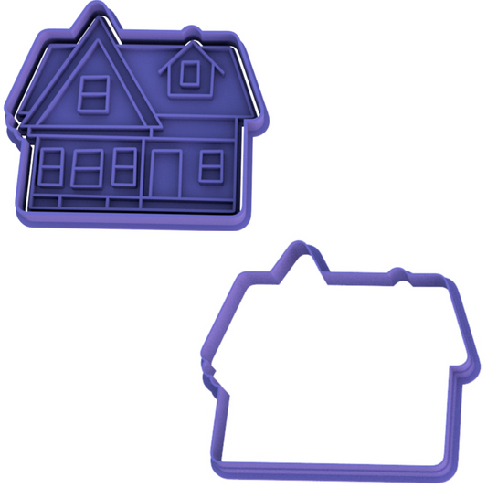 Disney Pixar Up House Cookie Cutter & Stamp