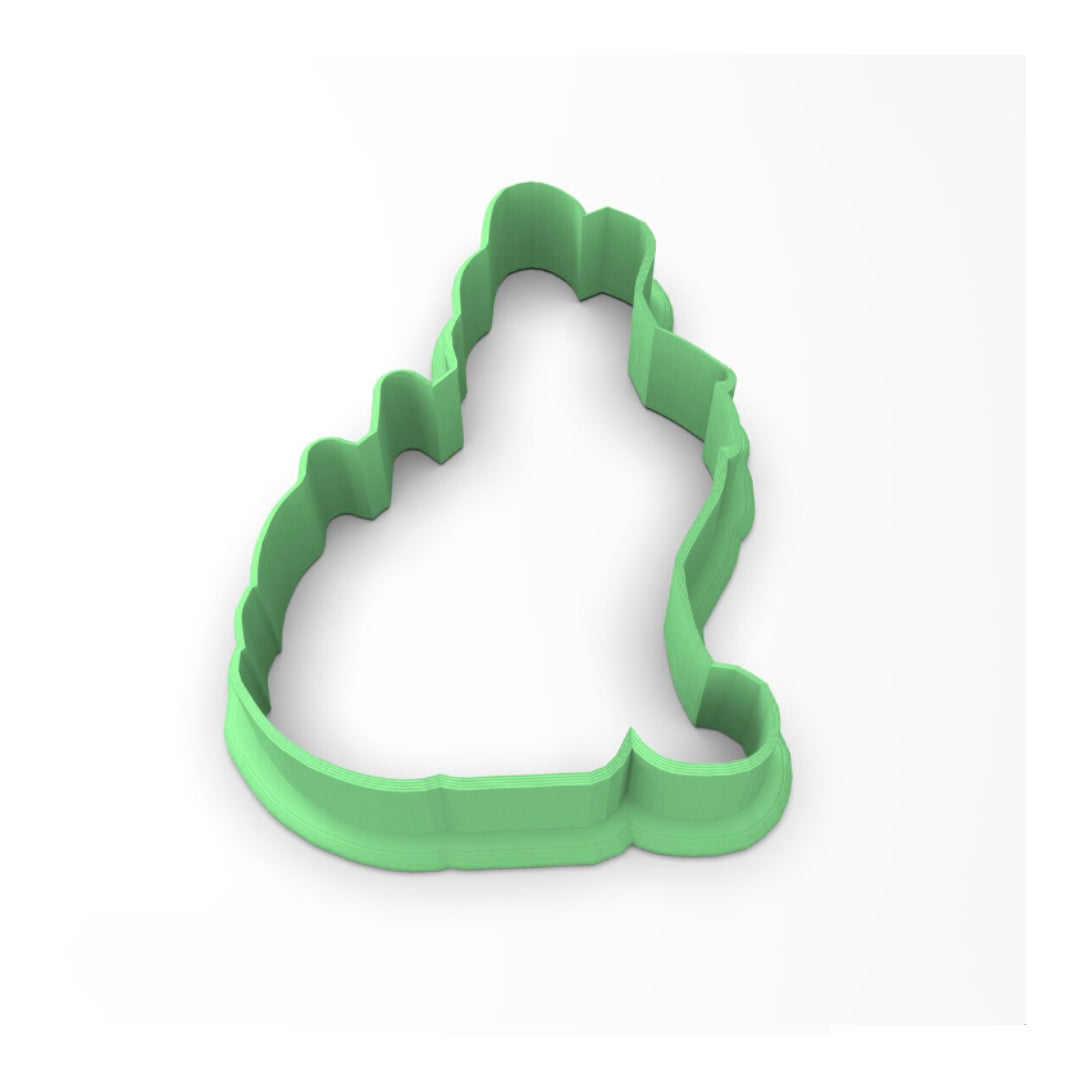 Wolf Howling Cookie Cutter & Stamp