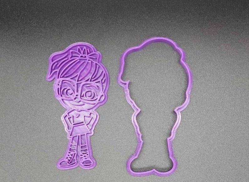 Abby Hatcher Cookie Cutter & Stamp