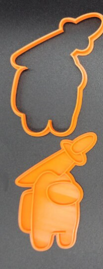 Among Us Cookie Cutter & Stamp