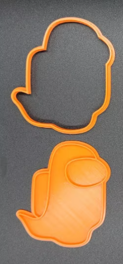 Among Us Cookie Cutter & Stamp
