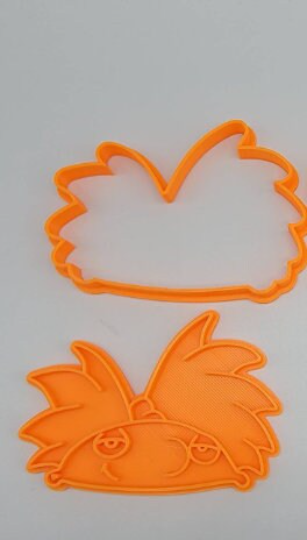 Hey Arnold Cookie Cutter & Stamp