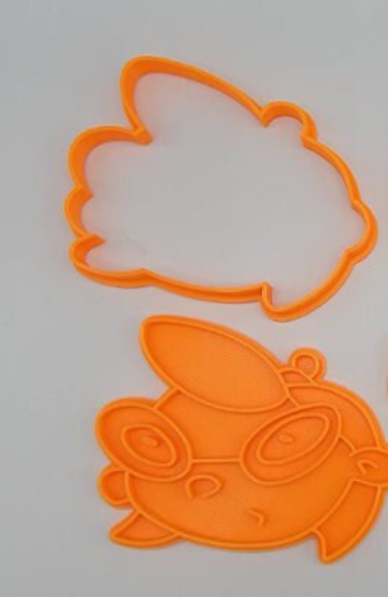 Hey Arnold Cookie Cutter & Stamp