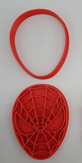 Spiderman Elements Cookie Cutter & Stamp