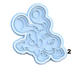 Blues Clues Cookie Cutter & Stamp