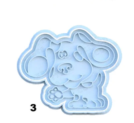 Blues Clues Cookie Cutter & Stamp