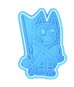 Bluey & Bingo Halloween Cookie Cutter & Stamp