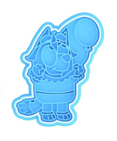 Bluey & Bingo Halloween Cookie Cutter & Stamp