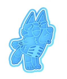 Bluey & Bingo Halloween Cookie Cutter & Stamp