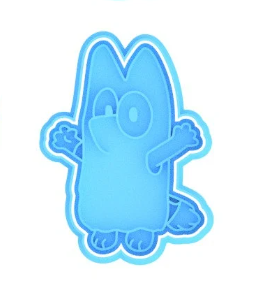 Bluey & Bingo Halloween Cookie Cutter & Stamp