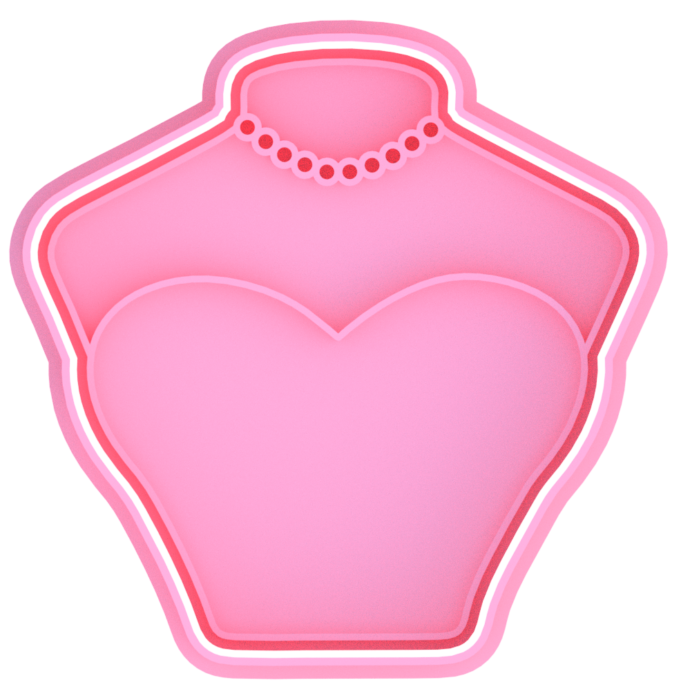 Bride and Groom Wedding Cookie Cutter & Stamp