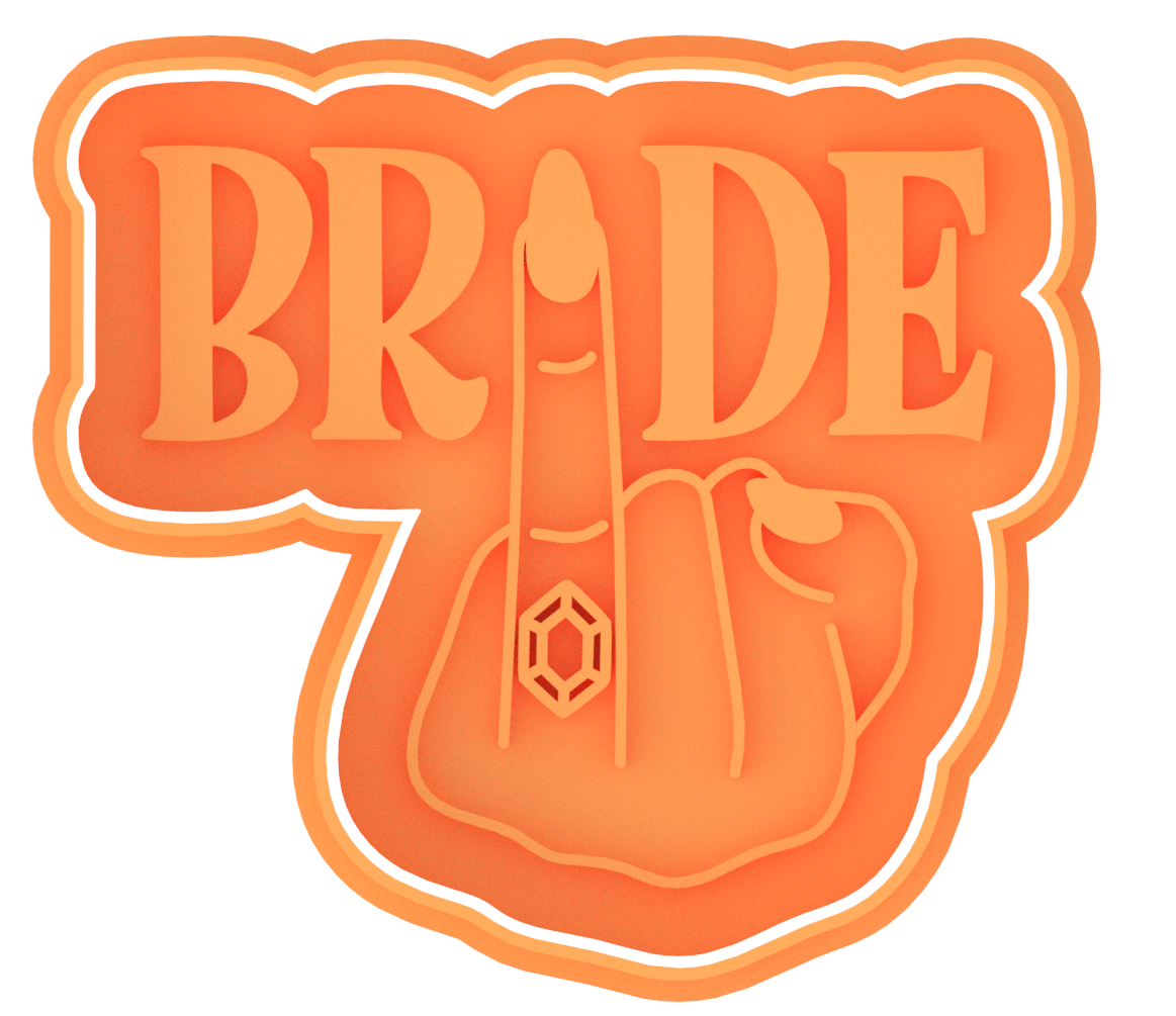 Bride Finger Wedding Cookie Cutter & Stamp
