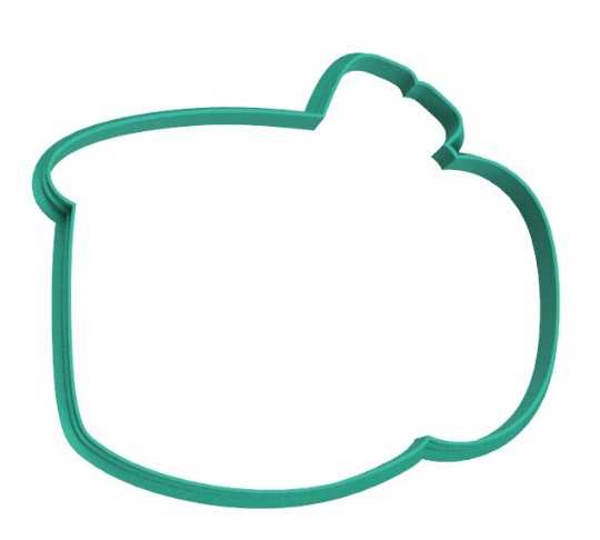 Apple Cider and Apple Basket Cookie Cutter & Stamp
