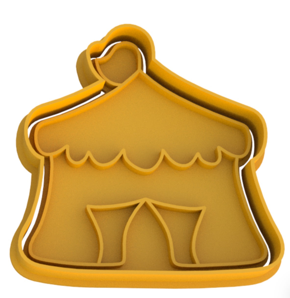Circus Tent Cookie Cutter & Stamp