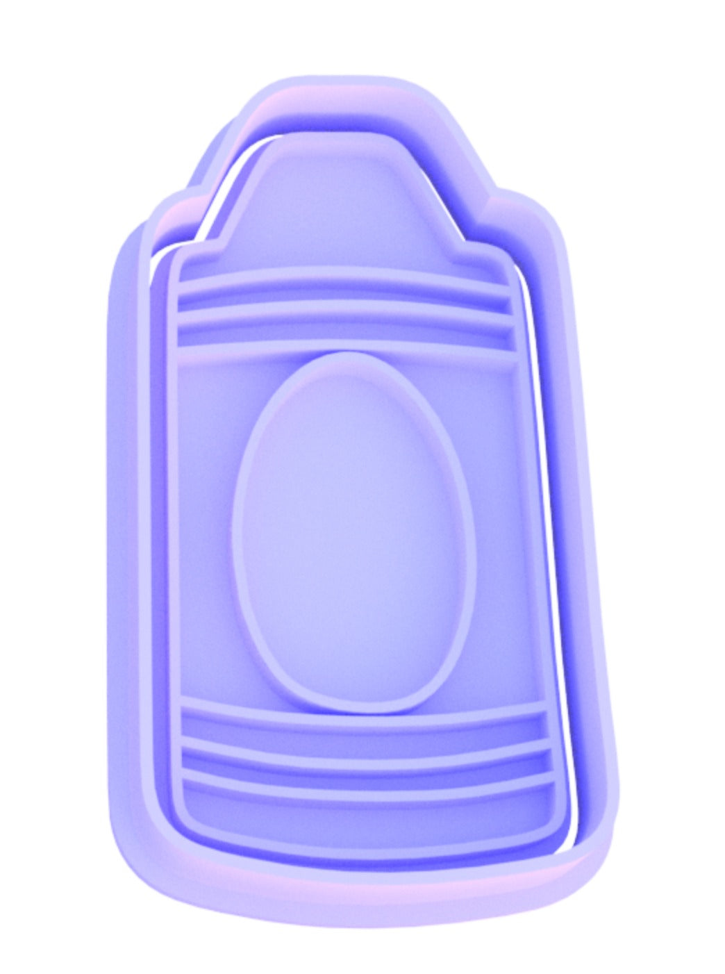 Crayon Marker Cookie Cutter & Stamp