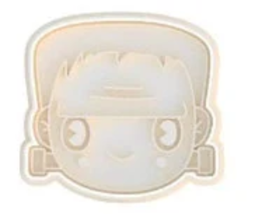 Cute Halloween Faces Cookie Cutter & Stamp