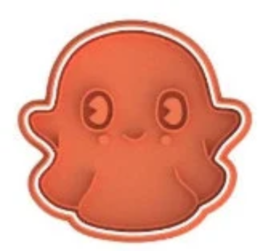 Cute Halloween Faces Cookie Cutter & Stamp