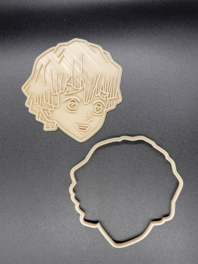 Demon Slayer Cookie Cutter & Stamp