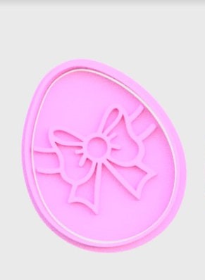 Easter Egg Cookie Cutter & Stamp