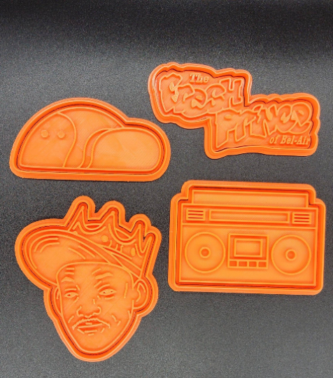 Fresh Prince Hip Hop Cookie Cutter & Stamp