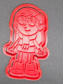 Hilda Cookie Cutter & Stamp
