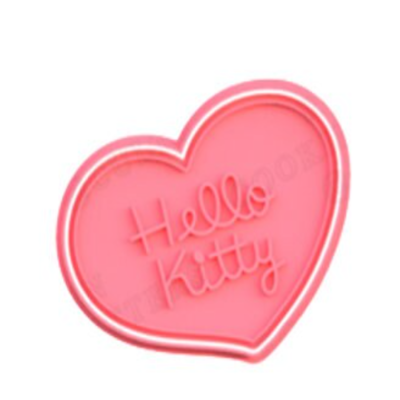 Hello Kitty Cookie Cutter & Stamp