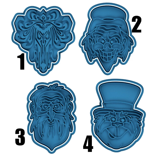 Haunted Mansion Cookie Cutter & Stamp