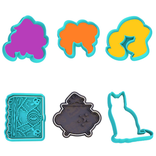 Hocus Pocus Cookie Cutter & Stamp