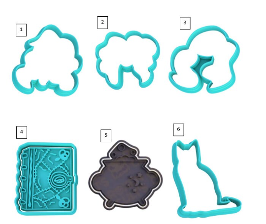 Hocus Pocus Cookie Cutter & Stamp