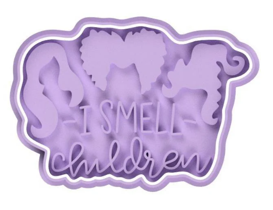 Hocus Pocus Cookie Cutter & Stamp